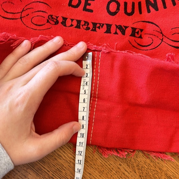 Red Tote Bag - Picture 11 of 11